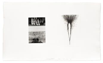 LEE FRIEDLANDER (1934- )/JIM DINE (1935- ) A selection of 8 plates from the portfolio Photographs & Etchings.